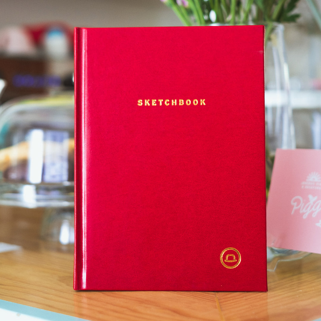 Sketchbook Rojo Bullet Journal - HardCover – 17 x 24cm