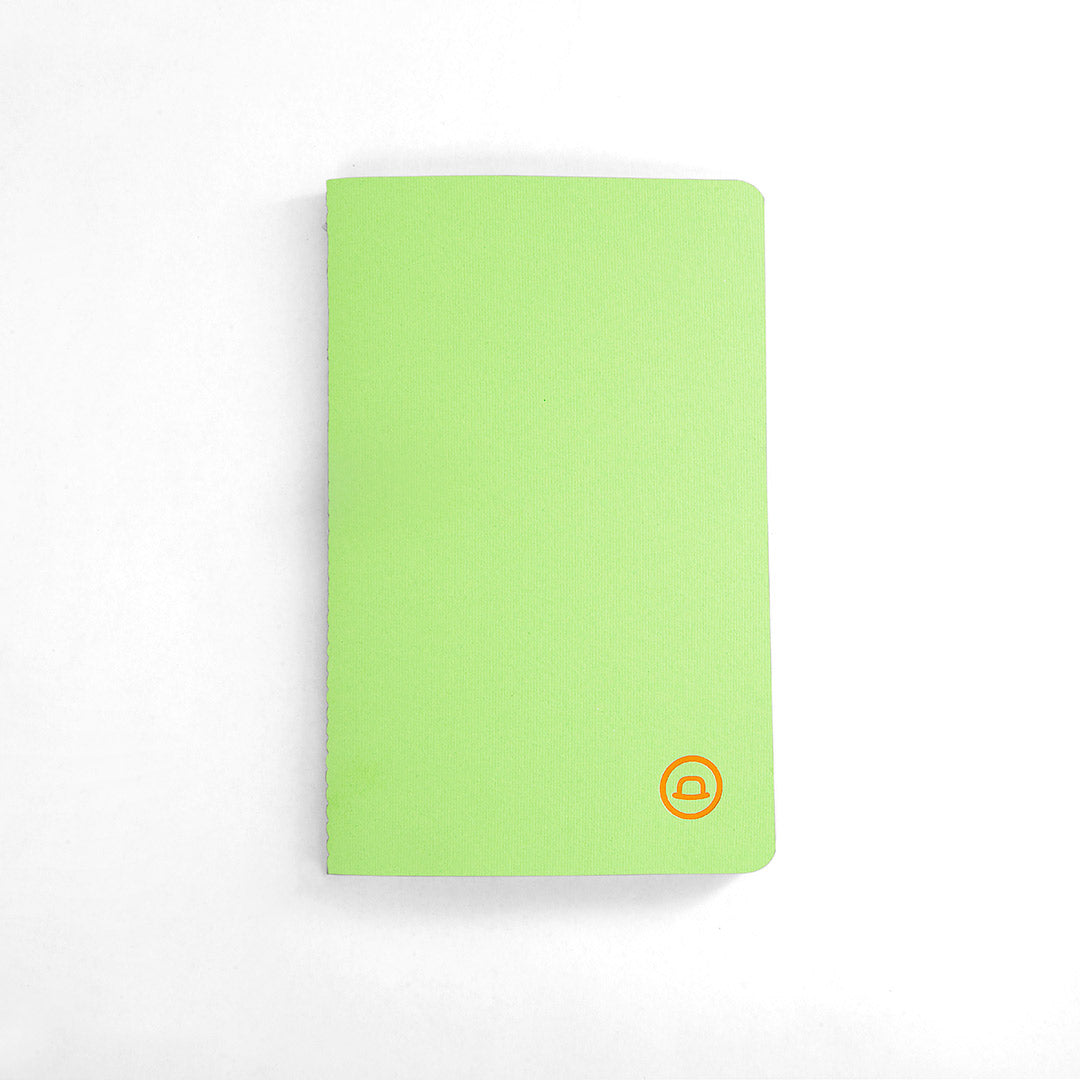 Libreta Colors Verde Limon - SoftCover - 13.5 x 21cm