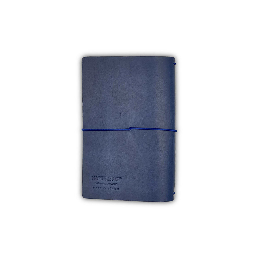 Notekeeper Azul Piel - Bolsillo