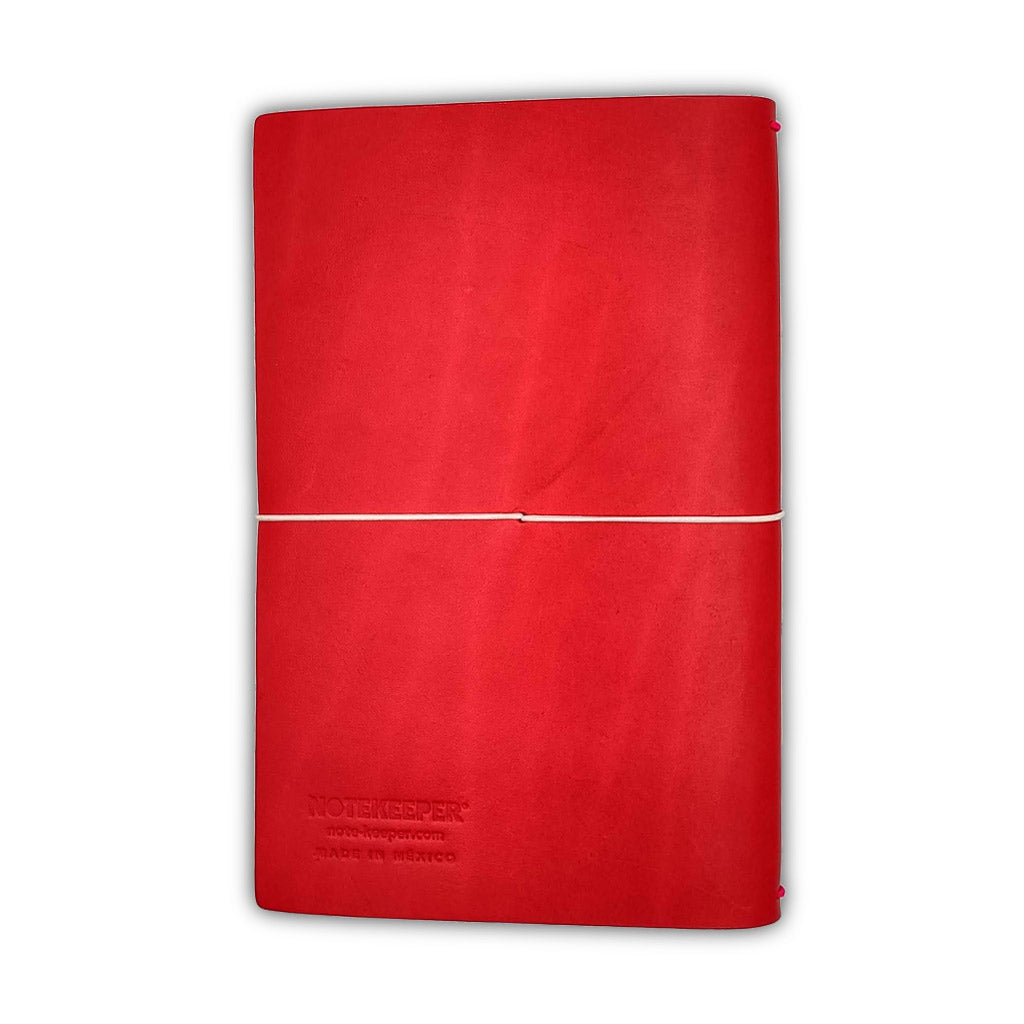 Notekeeper Rojo Piel - Media Carta